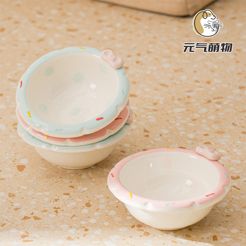 陶瓷碗双碗架猫碗宠物碗防滑增高底座狗碗防打翻猫粮碗喝水碗套装,宠物/宠物食品及用品,猫狗碗/慢食碗,淘宝优惠券,粉丝福利购,淘宝优惠卷