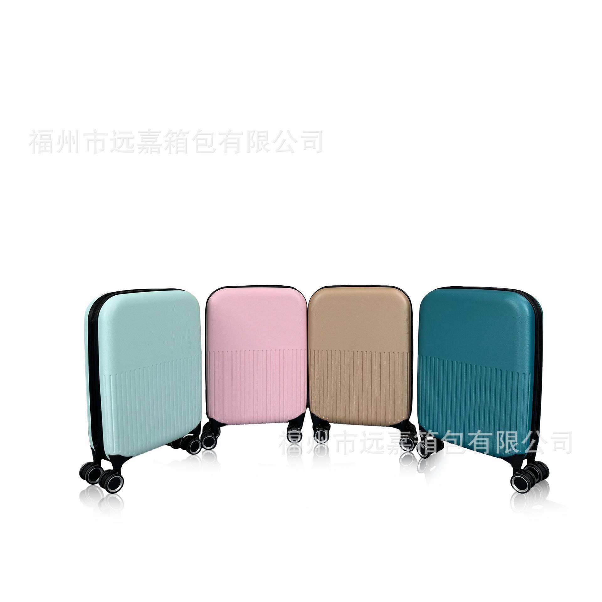 ABS 折叠拉杆箱外贸热卖爆品方便收纳20寸登机箱万向轮旅行箱定制