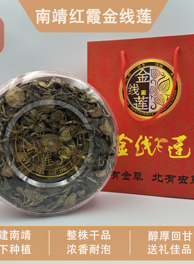 福建南靖红霞金线莲整株干品礼盒装特产送礼佳品家庭炖汤煮水泡茶