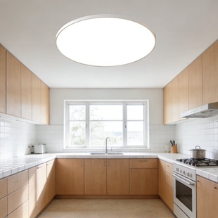 厨房吸顶灯抗油现代简约LED过道走廊灯卧室阳台楼梯间吸顶明装灯