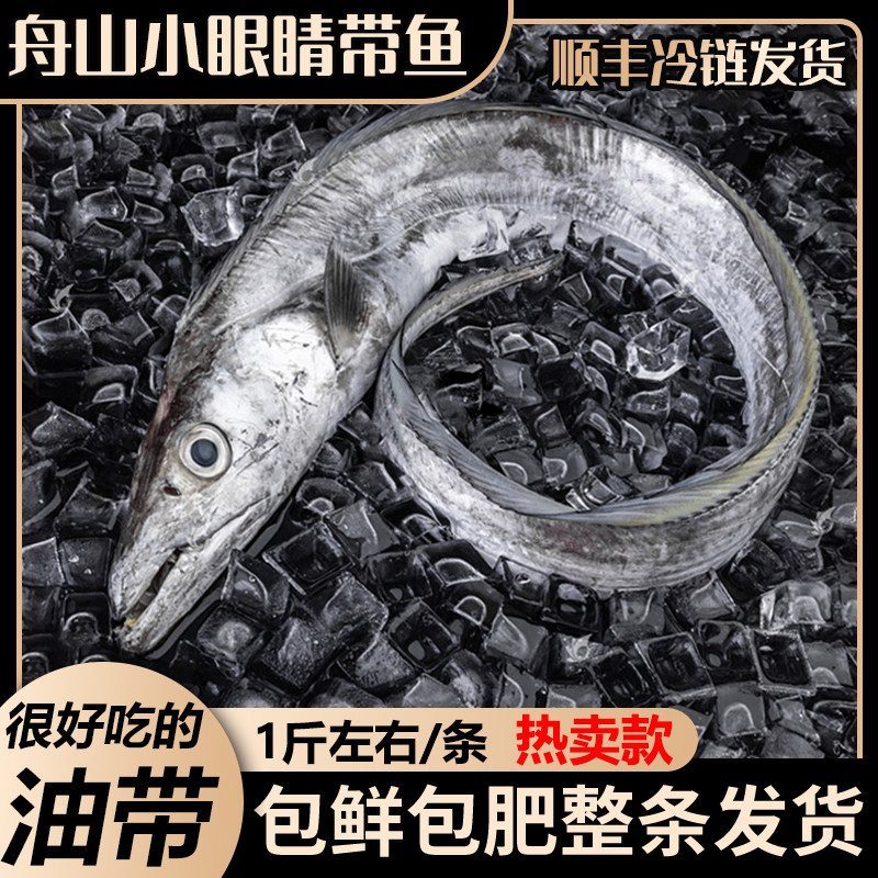 舟山雷达网带鱼油带油脂丰厚鲜嫩