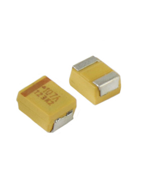 (2个)10v 100uf 贴片3528 B型钽电容 电子元器件黄色胆电容器107A