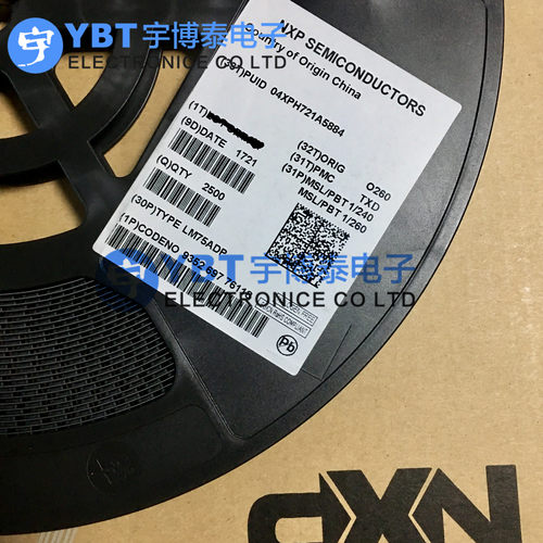 LM75ADP LM75 L75A MSOP8 数字温度传感器芯片 NXP 原装