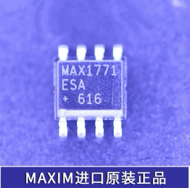 进口原装MAX1771ESA+T 开关控制器 MAXIM SOP-8