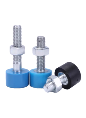 缓冲 内六角胶头聚氨酯包胶螺丝TDC62 止动螺栓 UNAHH5 6 8 12 16