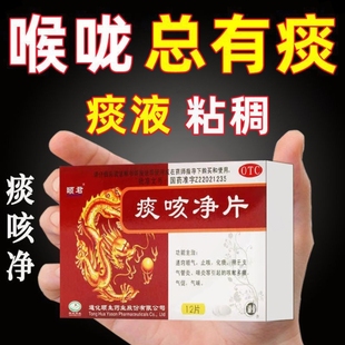 盒 颐君 12片 0.2g 咳嗽痰多支气管炎 痰咳净片