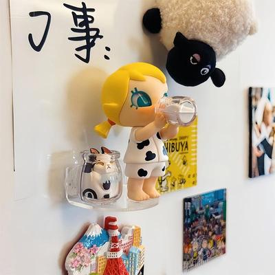 【手办爆改冰箱贴】手办盲盒收纳展示架L型亚克力支架底座单个
