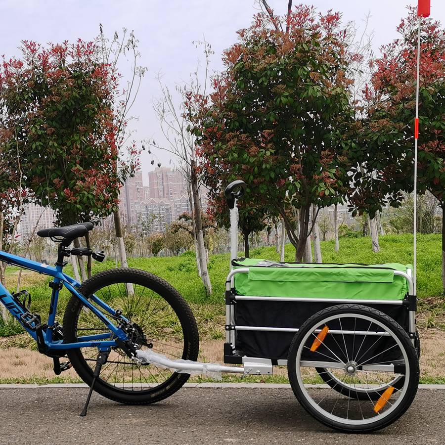 自行车拖车挂车行李货车载物拉货长途骑行装备轻便单车后挂露营车