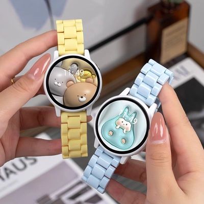 galaxywatch6亚克表带gearS3手链