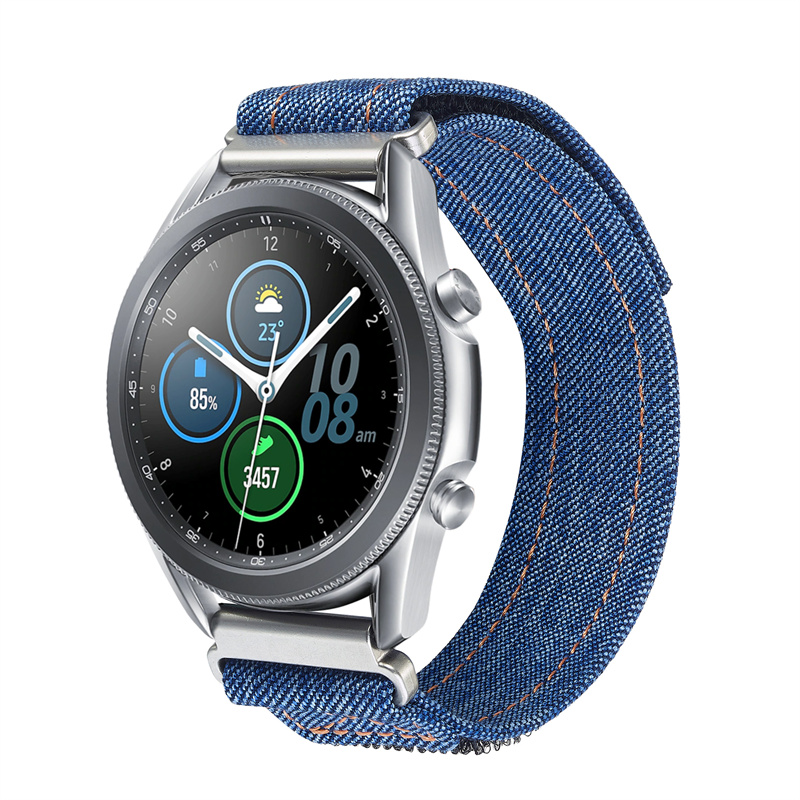 GTS4mini酷感表带GTS4牛仔帆布