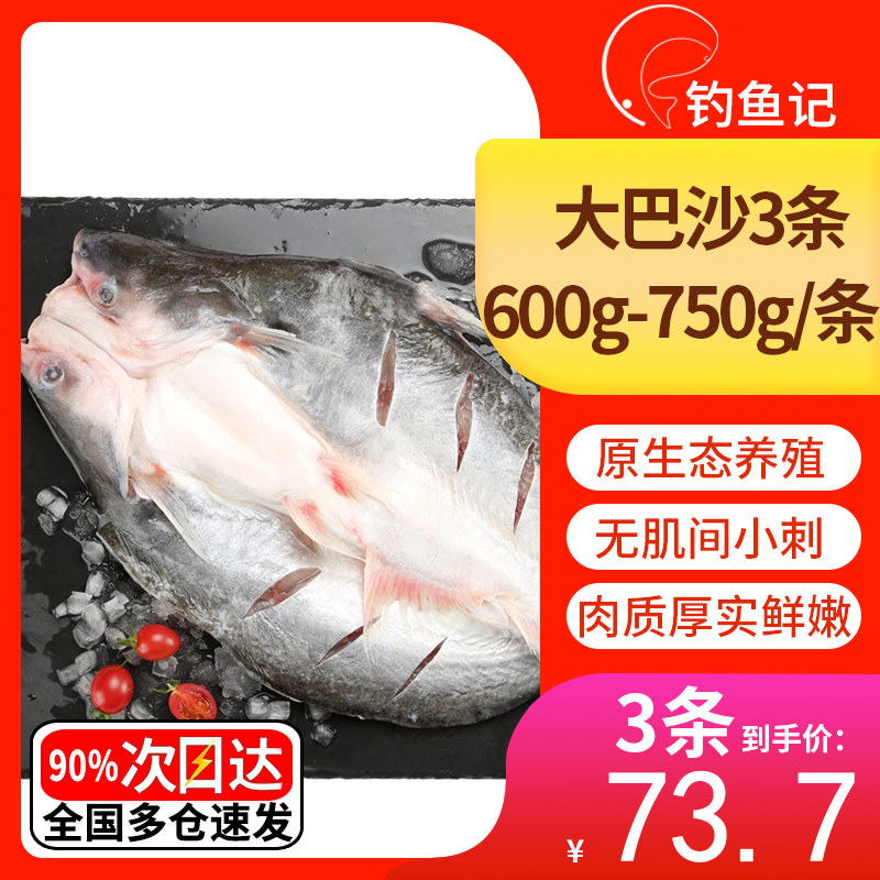 钓鱼记开背巴沙鱼去鳞去腮去内脏