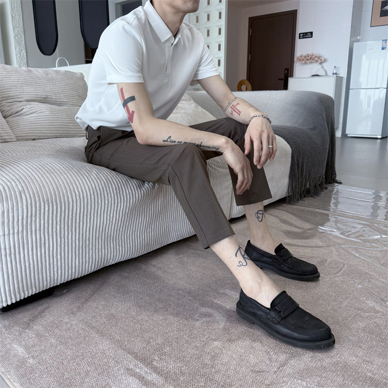 法国CherryKoko高级感西裤男25夏季凉感男款直筒垂感西装裤男生