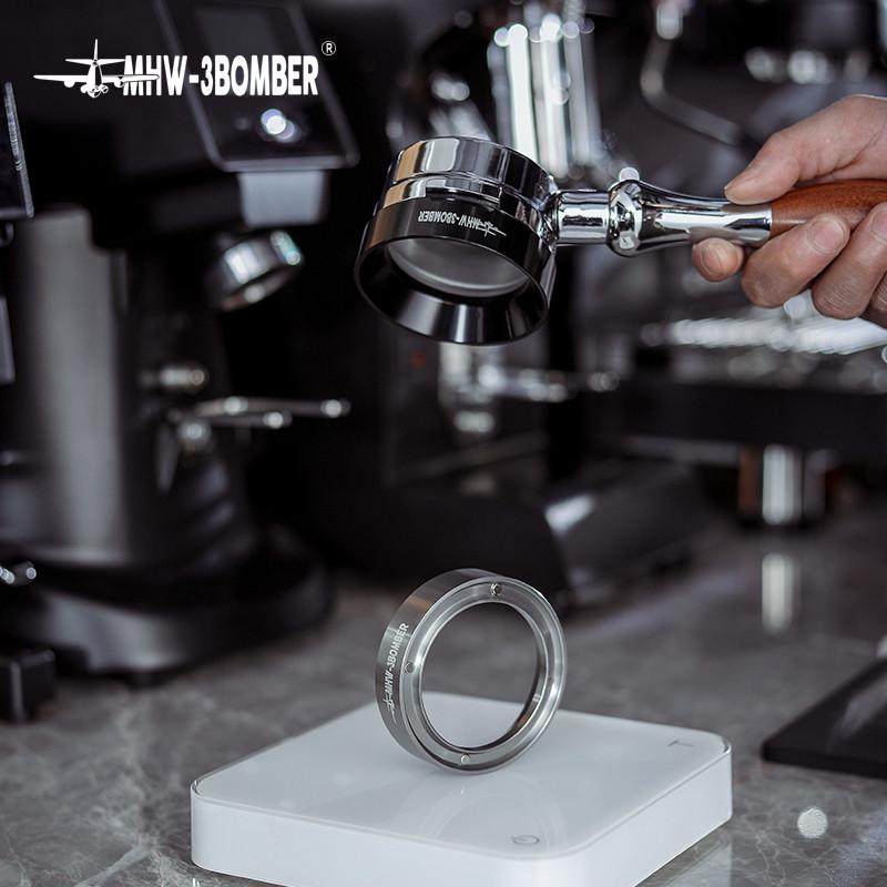 轰炸机咖啡接粉环磁吸接粉器布粉环咖啡机手柄防飞粉圈58mm通用,餐饮具,配套器具,淘宝优惠券,粉丝福利购,淘宝优惠卷