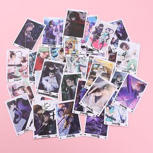 刺客伍六七LOMO卡周边高清贺卡40张小卡盒装 3寸留言卡精美收藏卡