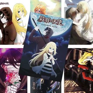 杀戮天使海报瑞吉儿札克二次元动漫周边宿舍墙贴高清壁纸房间墙纸