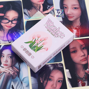 李沅禧小卡ILLIT周边Wonhee写真自印卡拍立得盒装高清镭射lomo卡