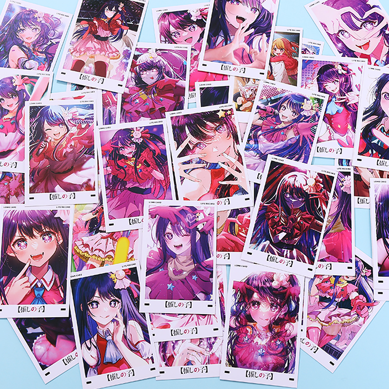 我推的孩子lomo卡动漫周边新款贺卡40张高清留言卡精美盒装收藏卡