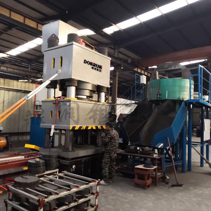 1粉25金0T吨电梯配重块高铁坠砣压液压YQ32机鼎模润属末成型油压