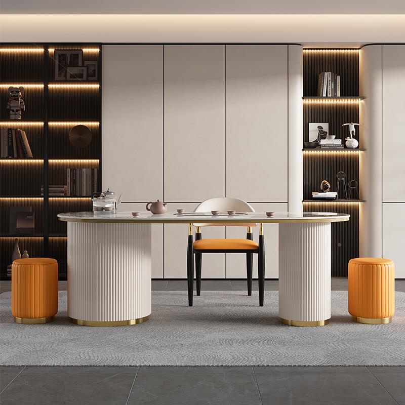 1.办2/1./1.263596/1.米轻奢岩板茶桌茶几家用公8弧型茶台阳台泡4