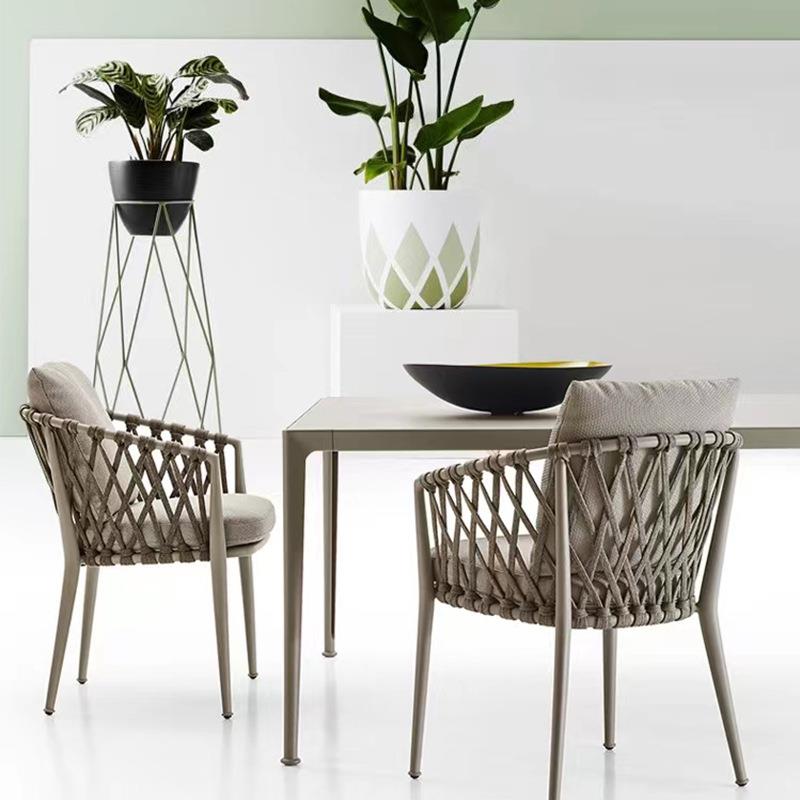 定制户外藤椅定制DC-3椅台庭院花阳园桌藤编民外宿露台编藤户餐桌