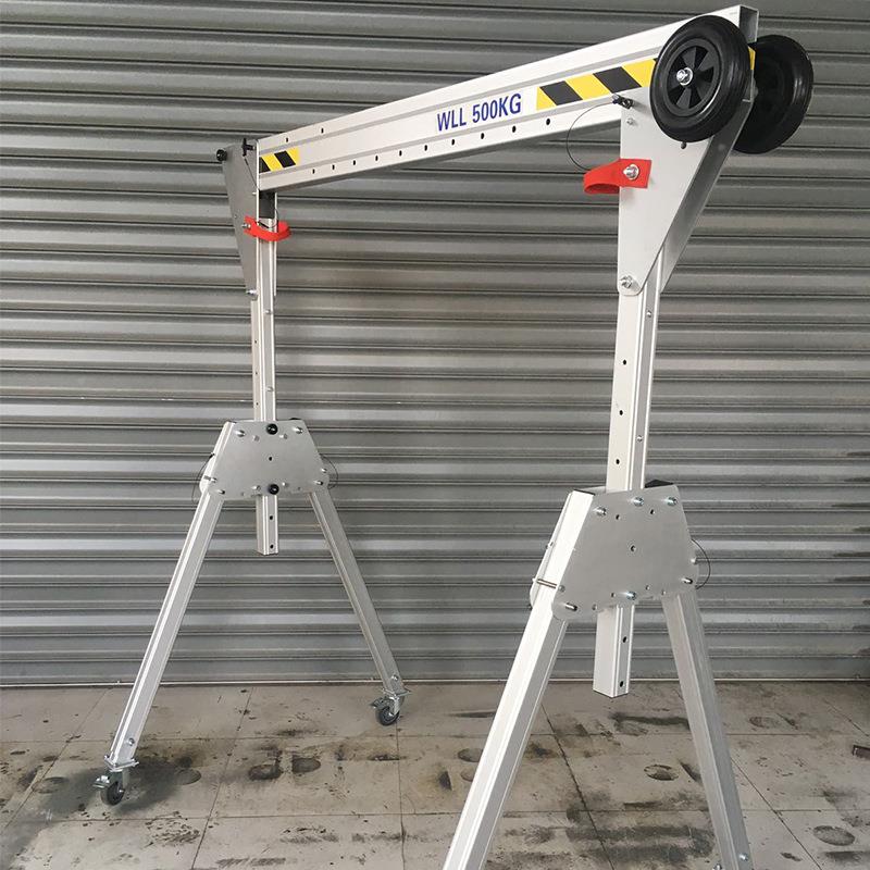 折叠款简易小型移动250KG龙合门吊铝金龙手推吨龙门吊机 1移动门