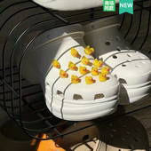 饰扣 适配Crocs 可爱卡通小黄鸭子 花鞋 扣装 Cross配件洞洞鞋 配饰鞋