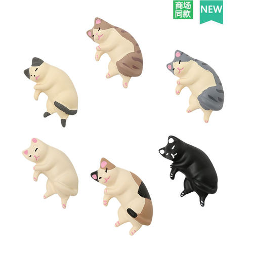 Crocs洞洞鞋配饰可爱立体猫咪