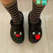 Cross配件洞洞鞋 饰扣 配饰鞋 扣装 可爱Pingu企鹅 花鞋 适配Crocs