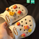 花鞋 配饰鞋 扣装 饰扣 适配Crocs 麦当劳麦门套装 Cross配件洞洞鞋