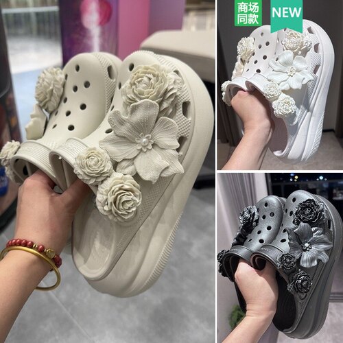 适配Crocs洞洞鞋配饰白露同款