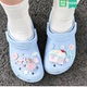 Cross配件洞洞鞋 饰扣 配饰鞋 扣装 卡通甜美许愿少女 花鞋 适配Crocs