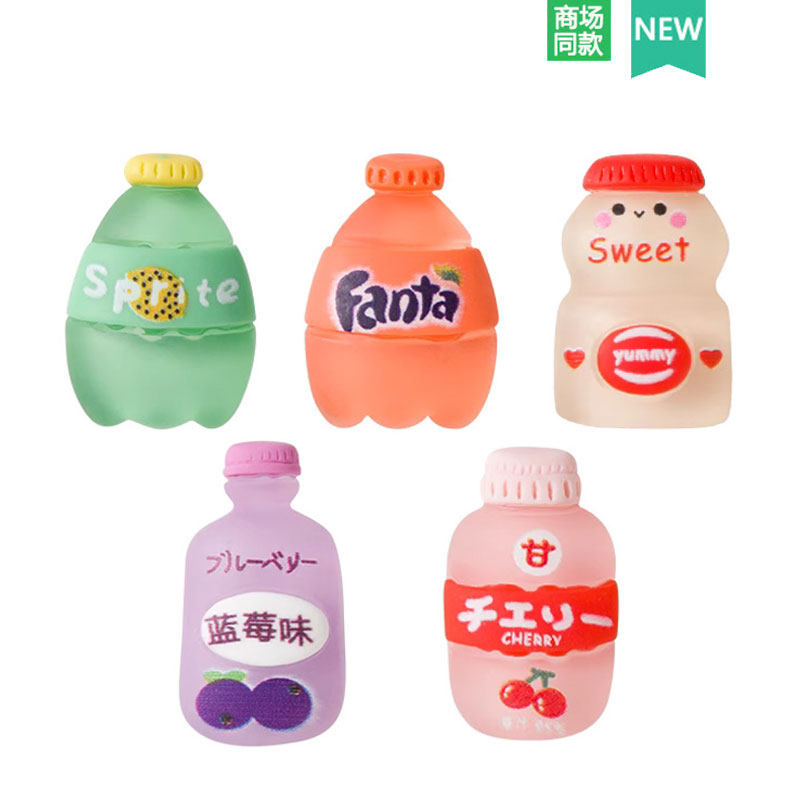 适配Crocs/Cross配件洞洞鞋配饰鞋花鞋扣装饰扣 雪碧芬达汽水饮料