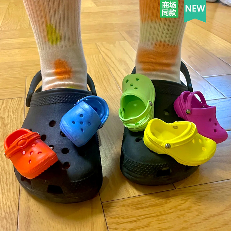 Crocs洞洞鞋配饰迷你小鞋子鞋花