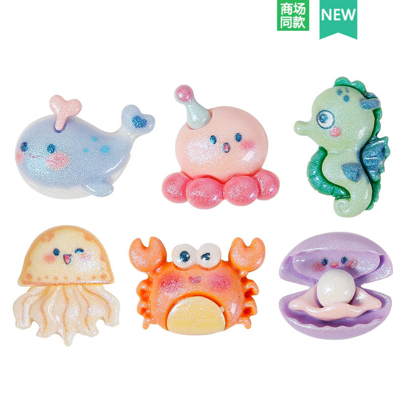 适配Crocs/Cross配件洞洞鞋配饰鞋花鞋扣装饰扣 海马贝壳鲸鱼螃蟹,服饰配件/皮带/帽子/围巾,鞋扣,淘宝优惠券,粉丝福利购,淘宝优惠卷