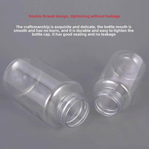15 / 30 / 50 / 100ML small bottle with cap clear plastic bot