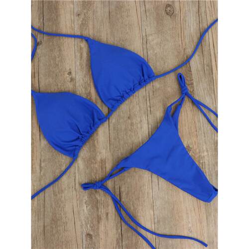 Sexy Bikini Set Thong Swimsuit Bandage Brazilian Swimwear
