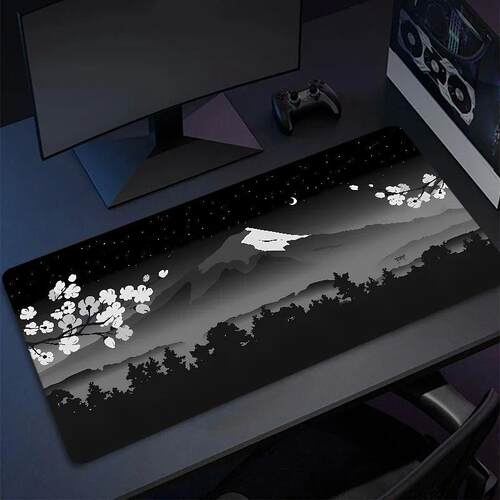 Flowers and Cherry Blossoms Mouse Pad Large Gaming Laptops L