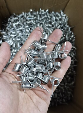 蝴蝶拧水拖把弹簧不锈钢回力扭簧加粗簧X形免手洗拖布零件家用