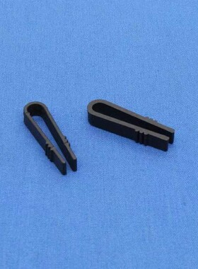 夹子固定塑料护边玻璃保护套镜片包角配件U形玻璃塑料夹防撞护角