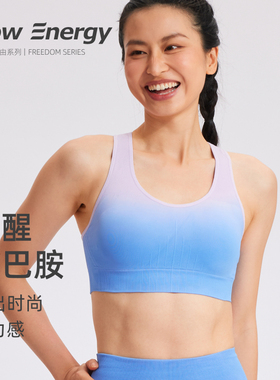 FlowEnergy渐变运动内衣女健身普拉提防震透气瑜伽服【直播专享】