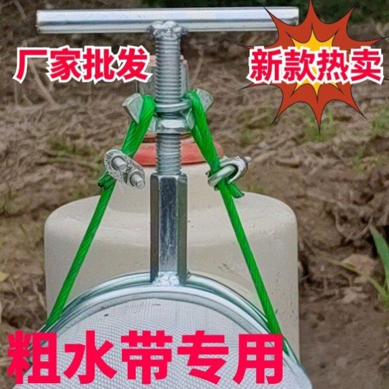 农用浇地水管卡扣滴灌带水泵水口钢丝卡子卡箍管夹抱箍配件接头绳