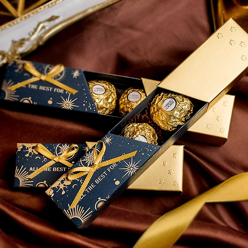 费列罗2粒装巧克力礼盒星空款生日宴升学宴结婚糖果婚庆伴手礼品