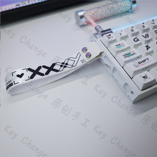 小蜜蜂旗舰同模适配Made68/84飘带灯罩Ultar+磁轴键盘镂空铝侧板