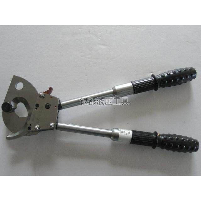 棘轮0XD-520A式手动电缆剪40方电缆钳 机械式平电缆剪 剪X0D-52A