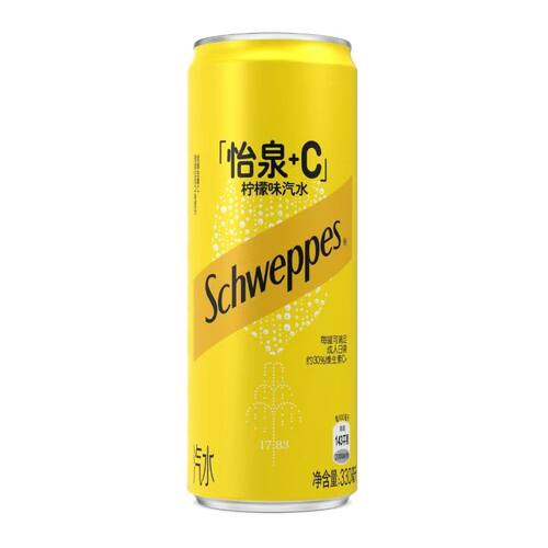怡泉汤力水330ml*6瓶小瓶便携