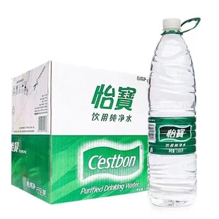 怡宝饮用纯净水1.555L*12瓶大瓶饮用水整箱户外用水批发