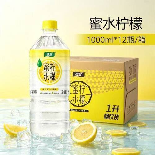 怡宝蜜水柠檬1L装大容量