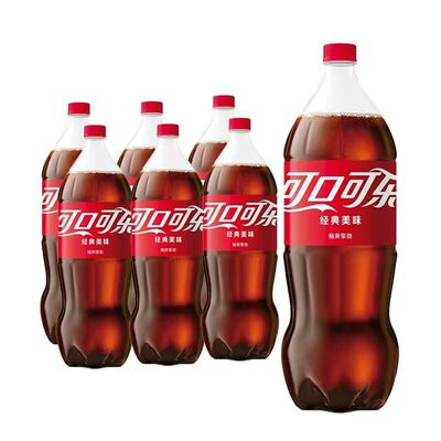 可口可乐雪碧2L*6大瓶装饮料