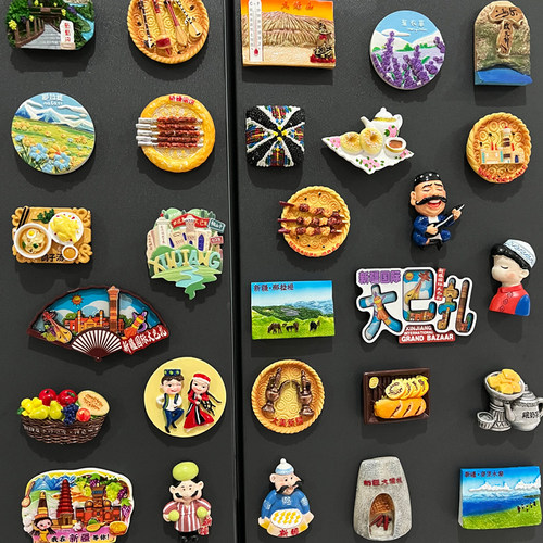 新疆冰箱贴特色旅游纪念品