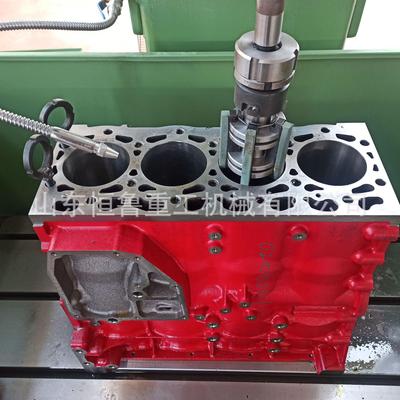 厂家直销立式珩磨机 M4215半自动内孔研磨 康明斯发动机网纹夹角